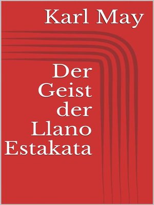 cover image of Der Geist der Llano Estakata